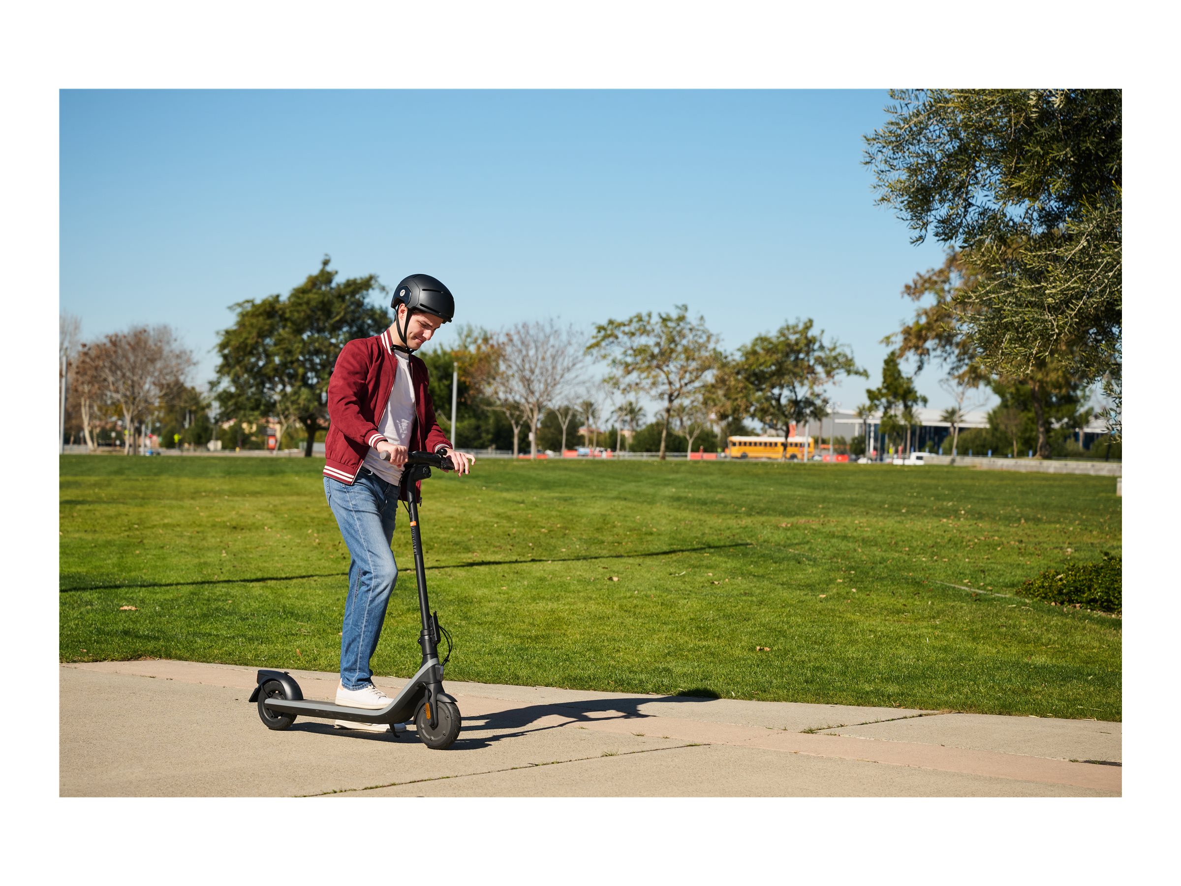 Ninebot KickScooter E2 Electric Scooter - Dark Gray - SEG19E2