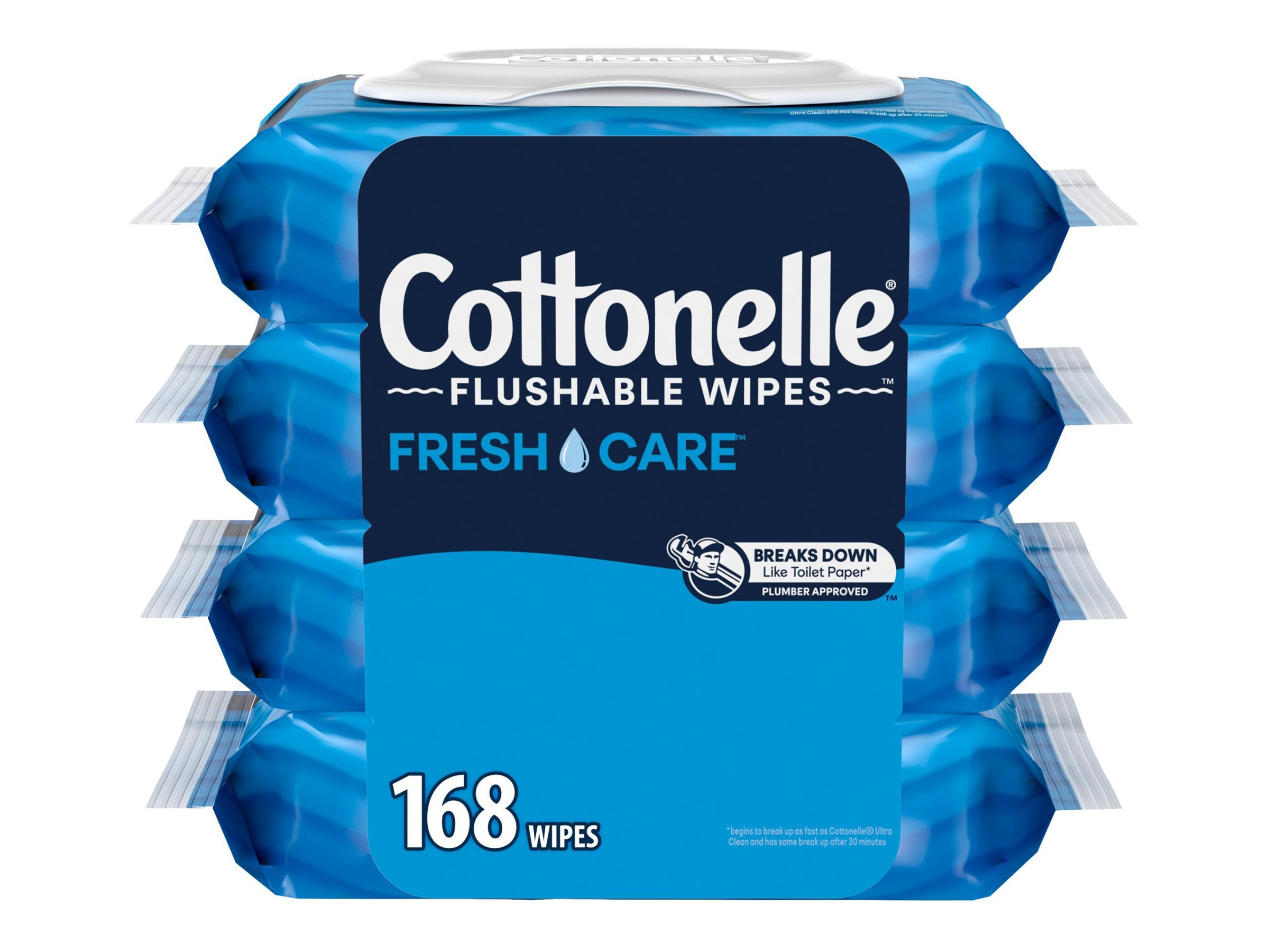 Cottonelle FreshCare Flushable Wipes - 4 x 42's