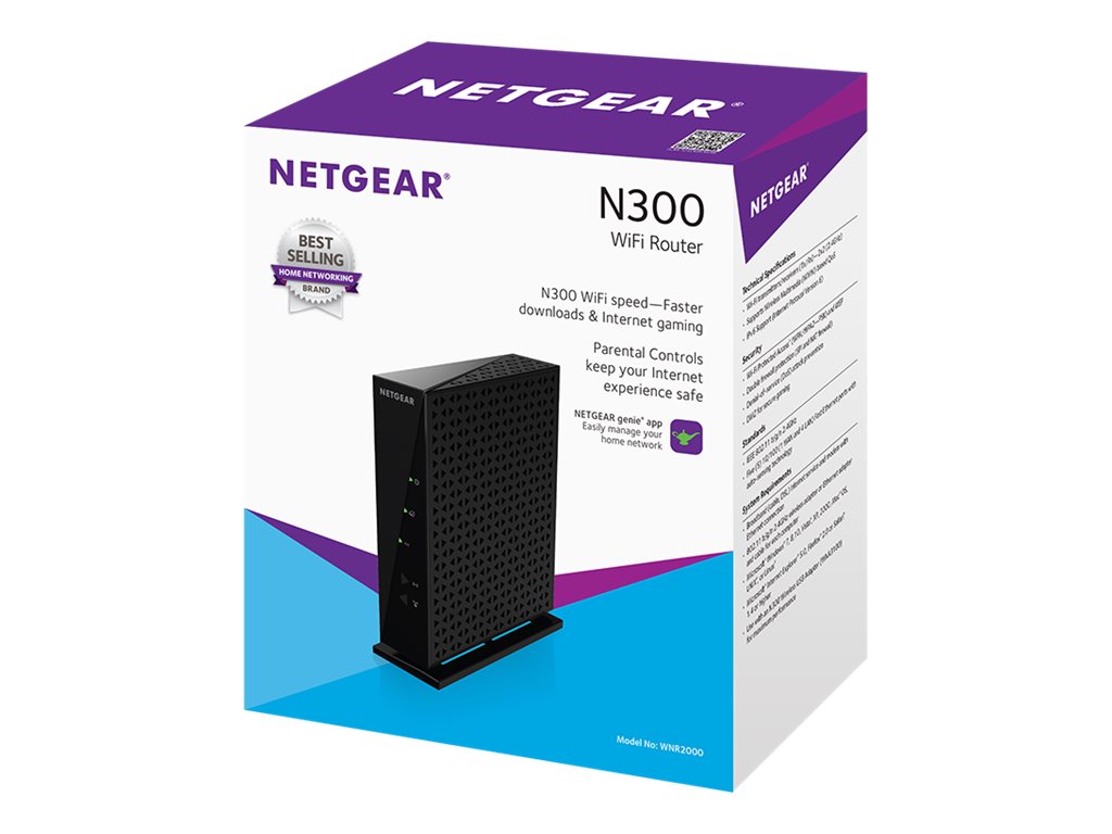 Netgear 99 Router Specifications NETGEAR WNR2000 - Wireless router 4-port switch 2.4 GHz | Overview ...