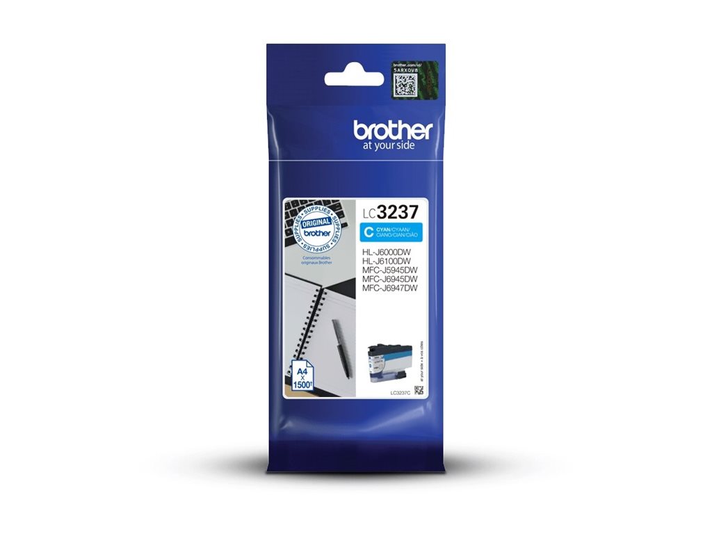 Brother Lc3237c Cyan Original Ink Cartridge