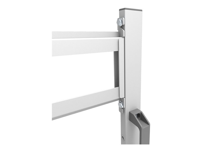 Neomounts FL50-525WH1 Support au sol mobile pour cran 55-86" - tagre multimdia incluse - installation rapide - TV