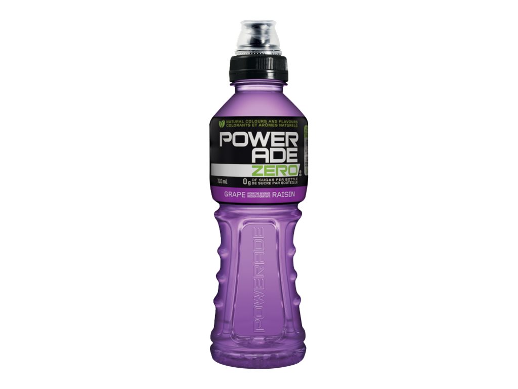 Powerade Zero - Grape - 710ml