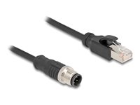 DeLOCK CAT 5e S/FTP 5m Netværkskabel Sort