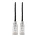 Eaton Tripp Lite Series Cat6 Gigabit Snagless Slim UTP Ethernet Cable (RJ45 M/M), PoE, Black, 6 ft. (1.83 m)