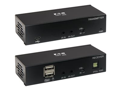 Eaton Tripp Lite Series USB C to HDMI over Cat6 Extender Kit with KVM Support, 4K 60Hz, 4:4:4, Transmitter/Receiver, USB, PoC, HDCP 2.2, up to 230 ft., TAA;