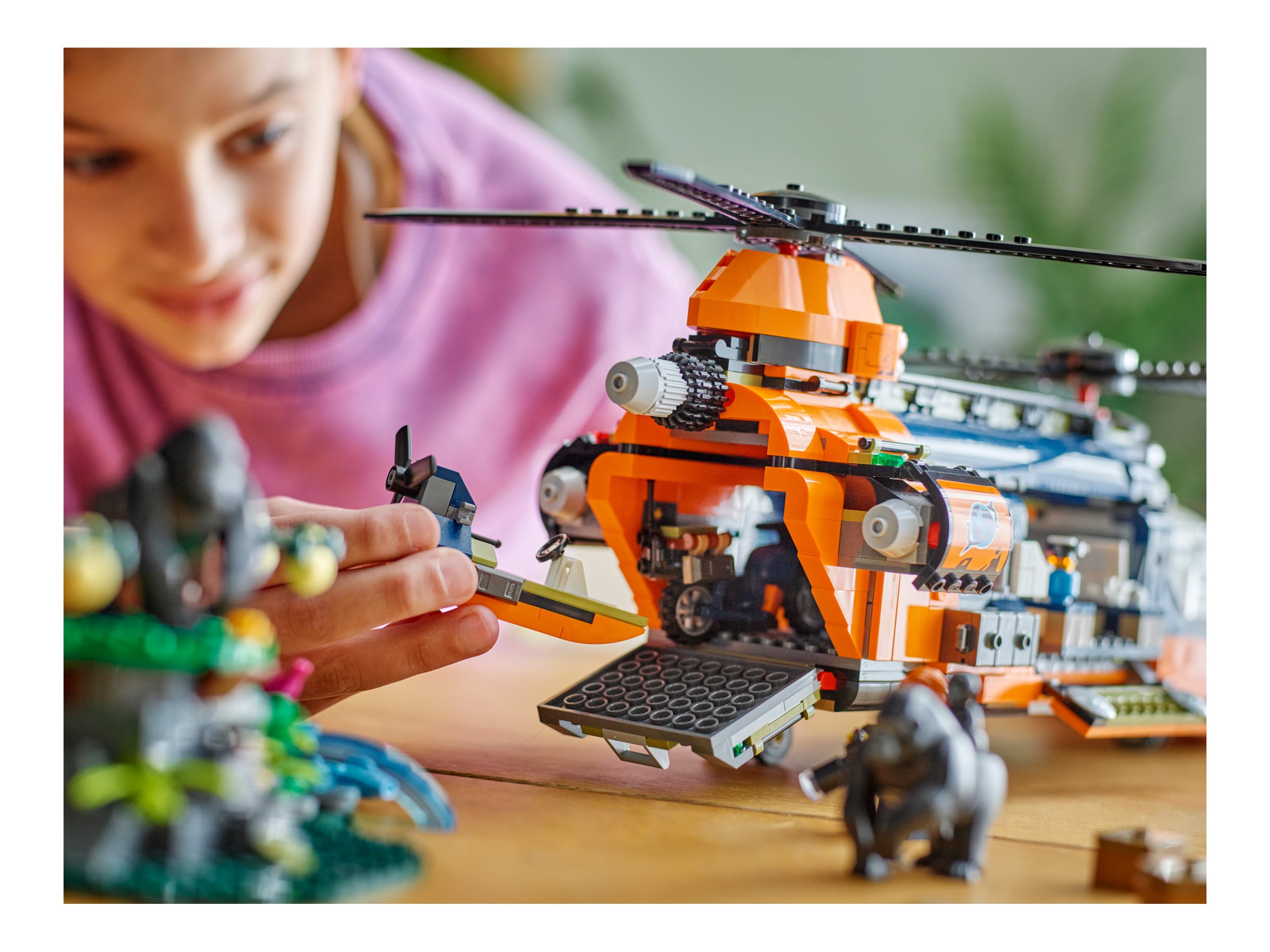 LEGO City - Jungle Explorer Helicopter at Base Camp