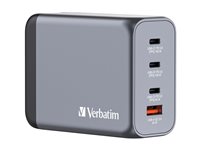 Verbatim - Gnc-200 Gan Charger 4 Port 200w Usb-a/usb-c