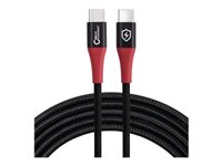 MicroConnect USB Type-C kabel 1.5m Sort Rød