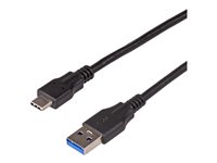 Akyga USB 3.1 USB Type-C kabel 1m Sort