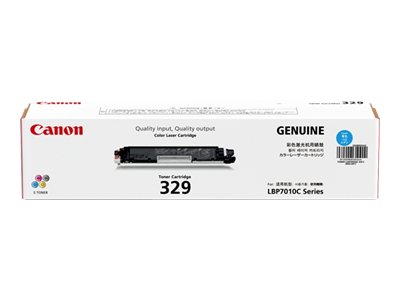 Canon CART329C cyan original toner Product shot Front 79200