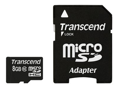 TRANSCEND Premium 8GB microSDHC UHS-I