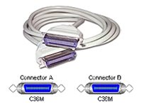 C2G Printer cable 36 pin Centronics (M) to 36 pin Centronics (M) 6 ft molded