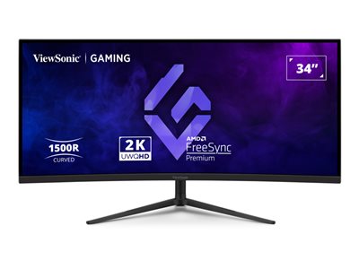 VX3418C-2K - LED monitor - gaming - 34" - 3440 x 1