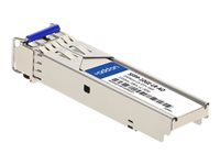 AddOn Juniper SFPP-10GE-LR Compatible SFP+ Transceiver - SFP+ transceiver module (equivalent to: Juniper SFPP-10GE-LR) - 10 GigE - 10GBase-LR - LC single-mode - up to 6.2 miles - 1310 nm - for Juniper Networks 5G Universal Routing Platform; ACX Series Universal Metro Router ACX5448