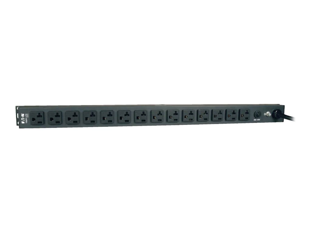 Tripp Lite PDU Basic 120V 2.4kW 20A 5-15/20R 14 Outlet L5-20P Vertical 0URM