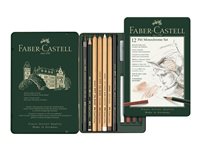 Faber-Castell PITT Monochrome Farvet blyant, kridt og blyantsæt 
