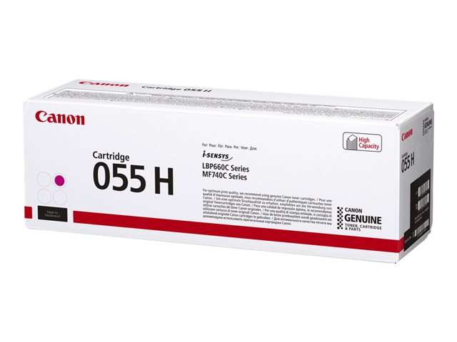 Canon 055 H High Capacity Magenta Original Toner Cartridge