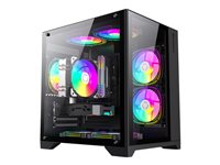 GameMax Infinity Mini BK Tower FlexATX Sort Transparent