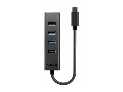 LINDY 4 Port USB 3.2 Type C Hub