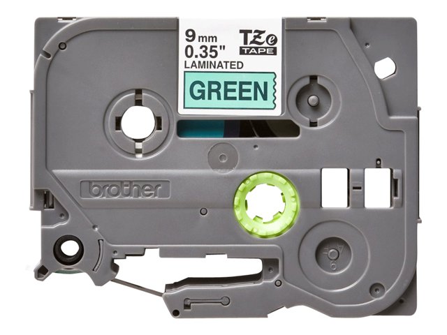 BROTHER TZE721 tape black/green 9mm 8m