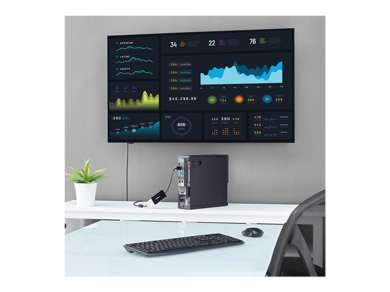 StarTech.com Adaptateur DisplayPort vers VGA DVI HDMI