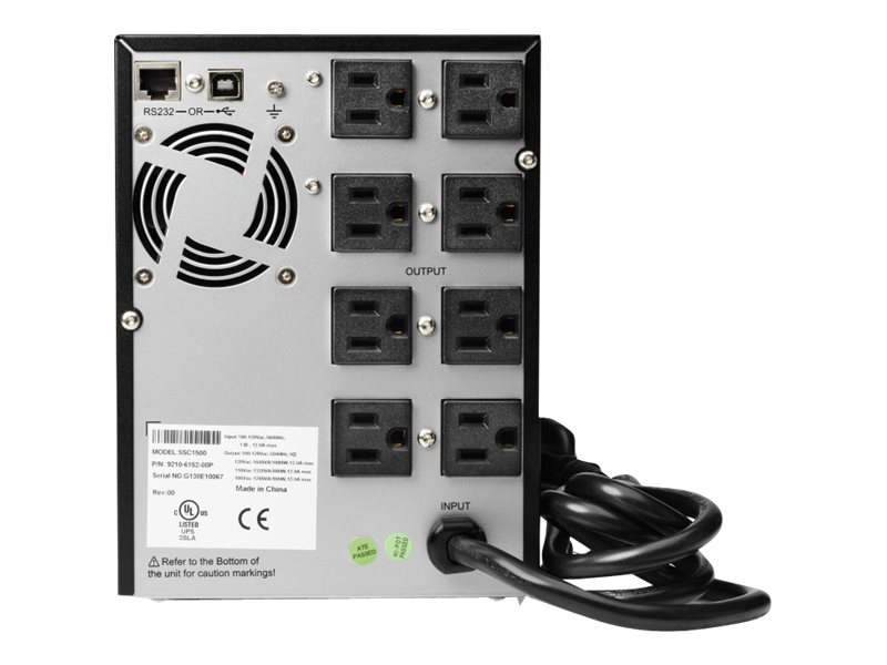 HPE T1500 G4 - UPS - AC 100/110/120 V