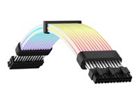 GameMax 8 pin stikforbindelse 8 pin stikforbindelse Sort Forlængerkabel til strøm