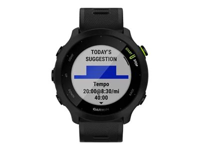 Garmin Forerunner 55 GPS Smartwatch - Black - 010-02562-00 - Open Box or  Display Models Only