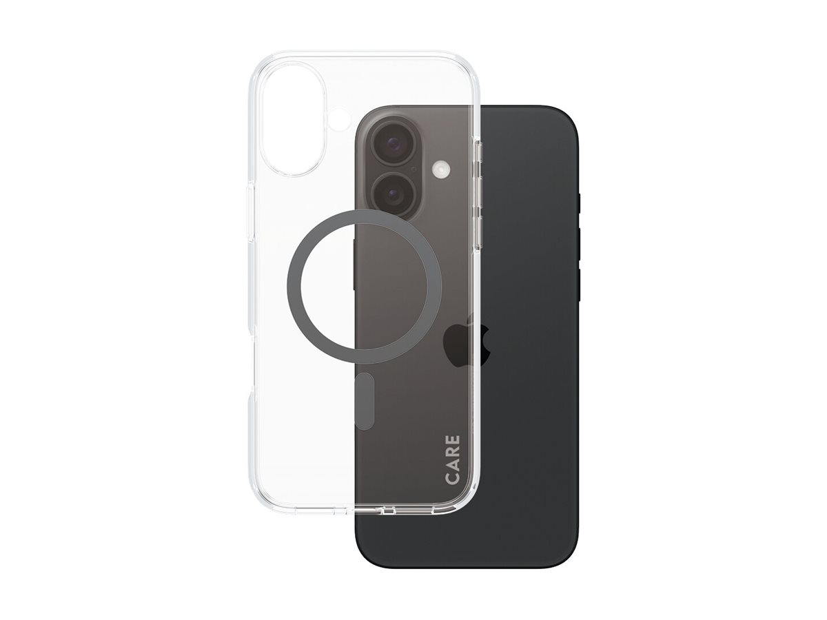 PanzerGlass CARE kryt Apple iPhone 16 Plus MagSafe Urban Combat čirý/černý – foto 3