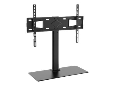 MANHATTAN Höhenverstellbarer TV-Ständer Standfuss für Bildschirme von 81,28 bis 165,1cm 32 bis 65Zoll und bis zu 45kg schwarz