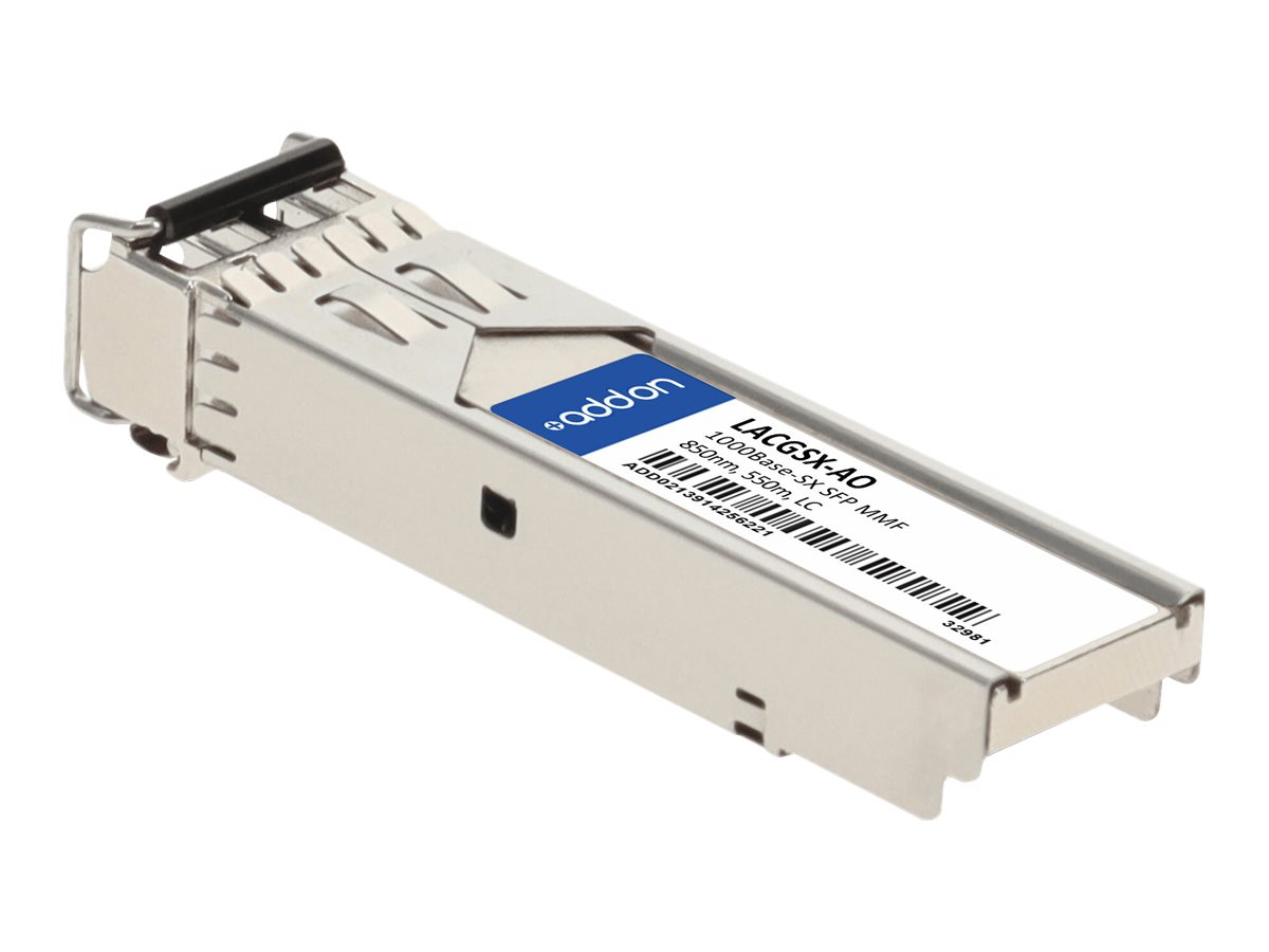 AddOn - SFP (mini-GBIC) transceiver module (equivalent to: Linksys LACGSX)
