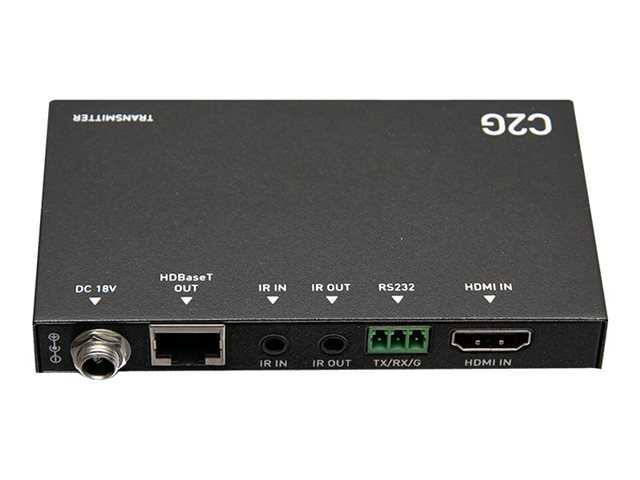 C2G HDMI + RS232 + IR TX Box - rozšiřující zařízení /video/audio/sériové - HDMI, HDBaseT – foto 5