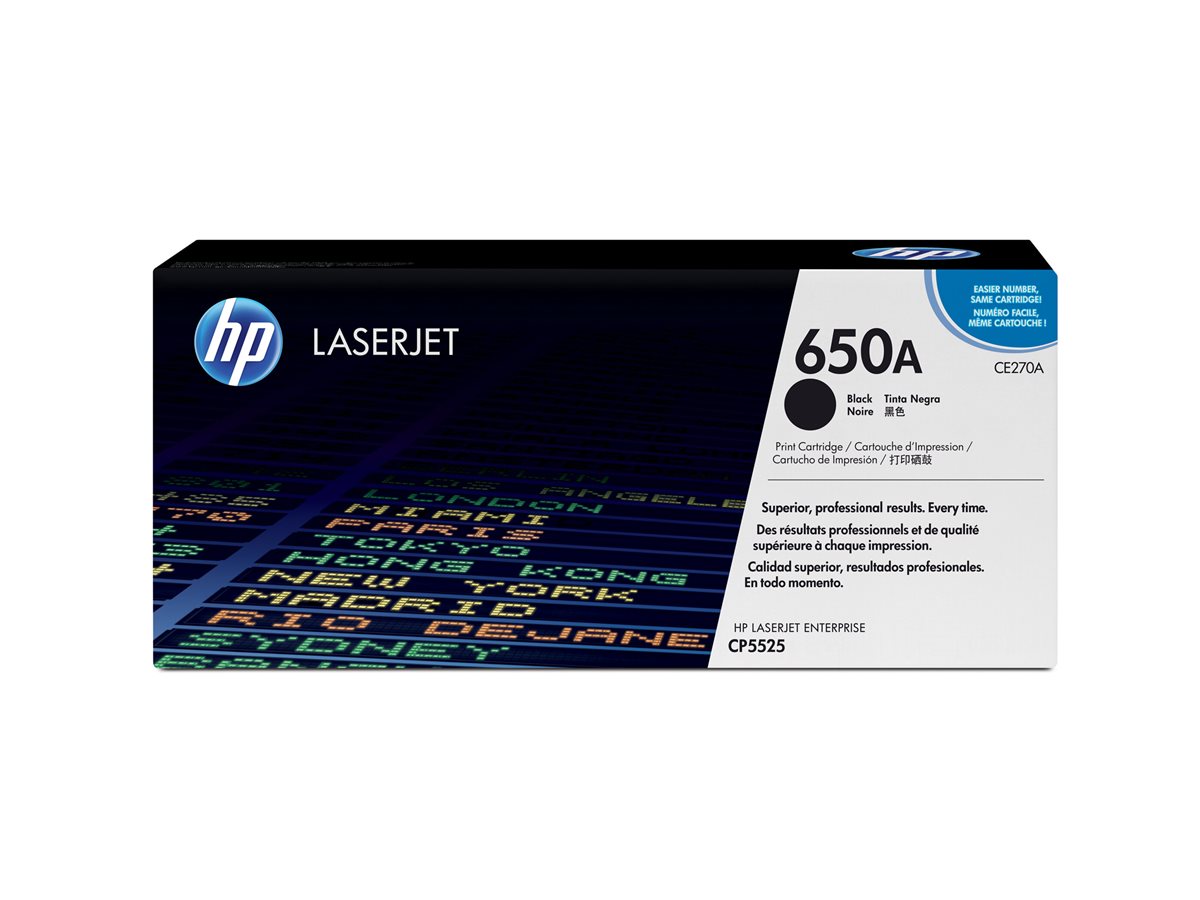 HP Color LaserJet CE270A Black