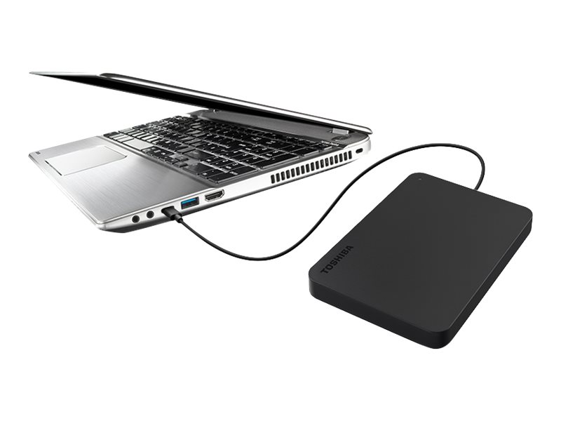 Toshiba Canvio Basics USB-C - disque dur - 4 To - USB 3.2 Gen 1