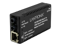 Lantronix M/GE-PSW Series - Convertisseur de média à fibre optique - 1GbE - 1000Base-T, 100Base-TX, 10Base-T, 1000Base-SX 