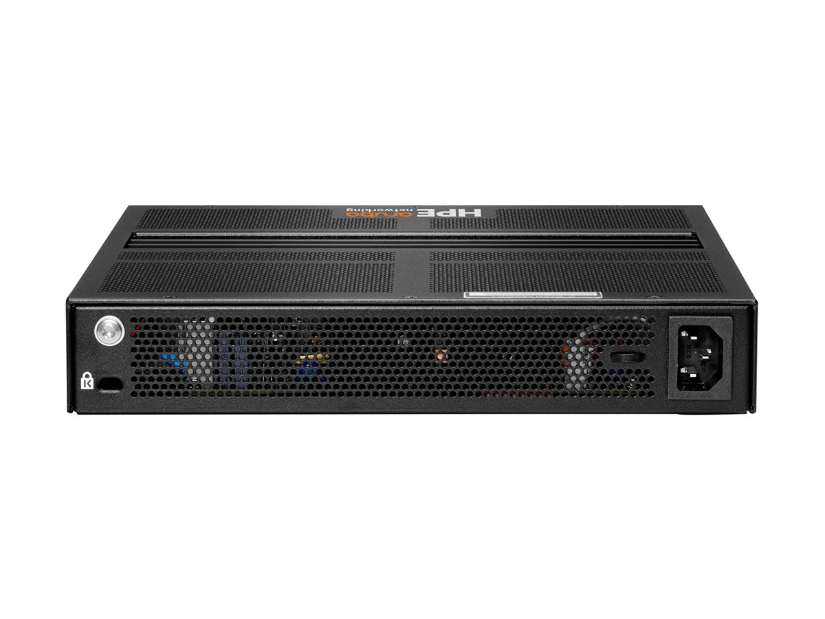 HPE Aruba 6200F 12G Class4 PoE 2G/2SFP+ 139W Switch - přepínač - 12 porty - řízený - Lze montovat do rozvaděče – foto 3