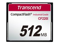 Transcend CF220I Industrial Temp CompactFlash-kort 512MB 40MB/s