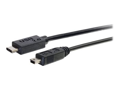 C2G 10ft USB C to USB Mini B Cable