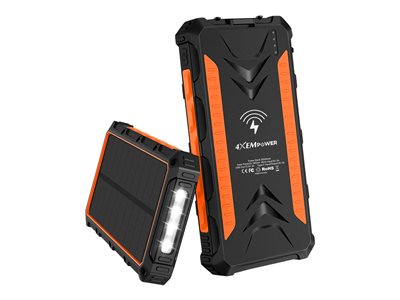 4XEM Mobile - Wireless charging pad / solar power bank