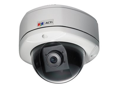 ACTi KCM-7111 Network surveillance camera dome vandal / weatherproof color (Day&Night) 