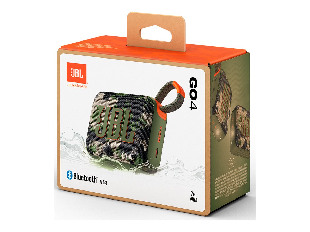 JBL Go 4 Portable Bluetooth Speaker - Squad - JBLGO4SQUADAM