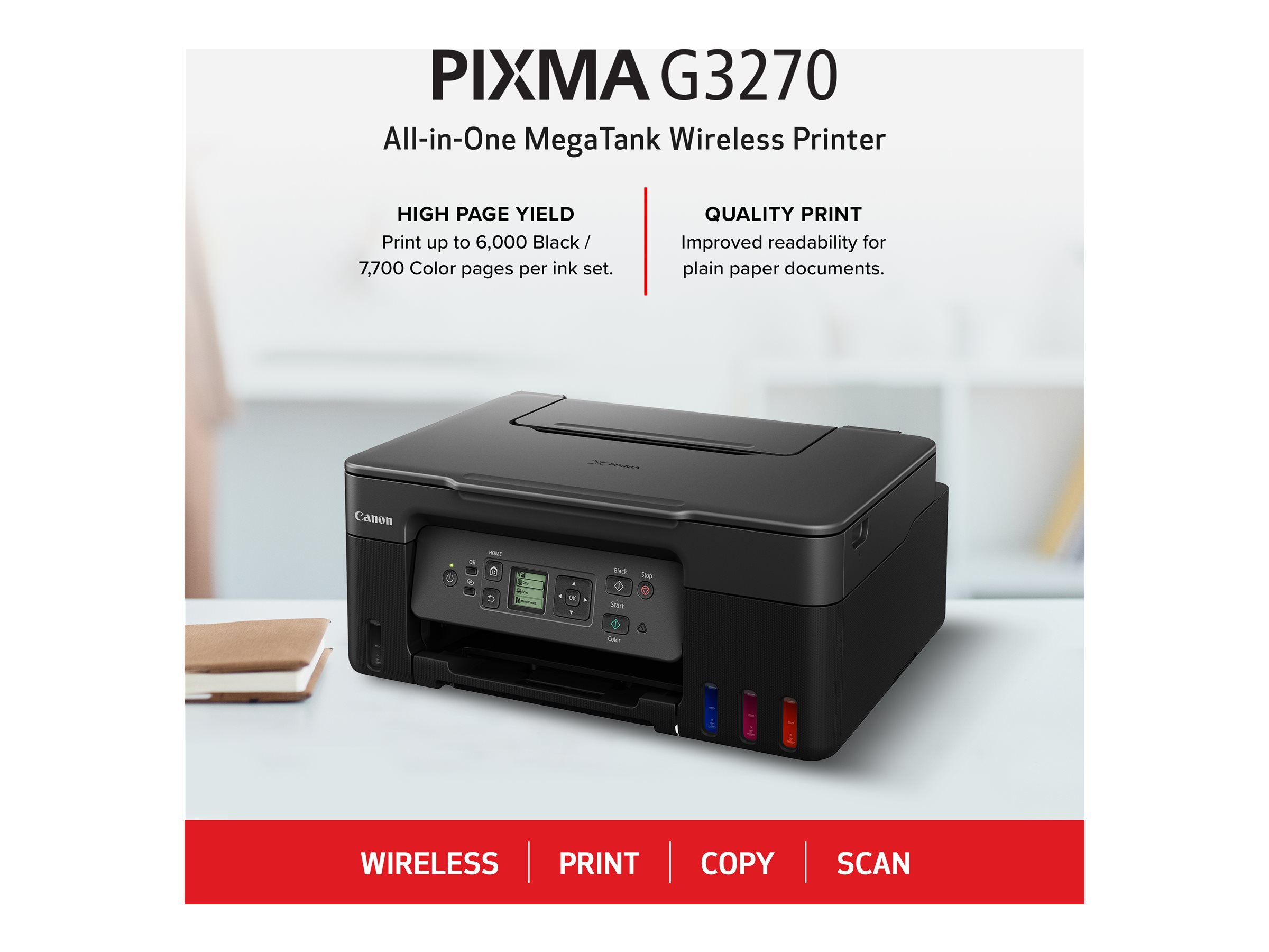 High-quality printing at home with Canon's expanded MegaTank range