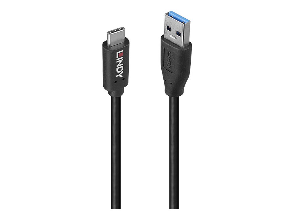 LINDY 1.5m USB 3.2 Type A to C Cable, 10Gbp,s GRS