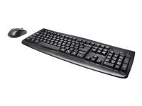 Kensington Pro Fit Low-Profile Desktop Set Keyboard and mouse set wireless 2.4 GHz bl