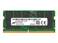 Micron - DDR5 - module - 16 GB - SO-DIMM 262-pin - 5600 MHz / PC5-44800 - registered