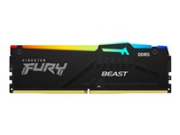 Kingston FURY Beast - DDR5 - kit - 128 GB: 4 x 32 GB - DIMM 288-pin / PC5-41600