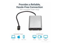 StarTech .com Adaptateur Thunderbolt 3 vers double HDMI