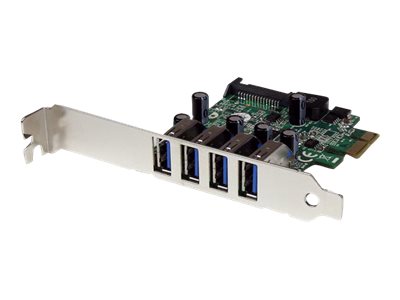 StarTech.com 4-Port PCI Express SuperSpeed USB 3.0 Controller Card with UASP