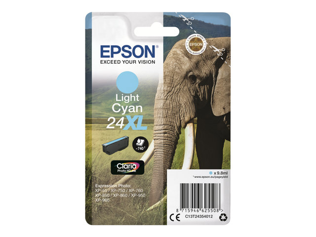 EPSON 5LB 24XL light cyan ink w/s