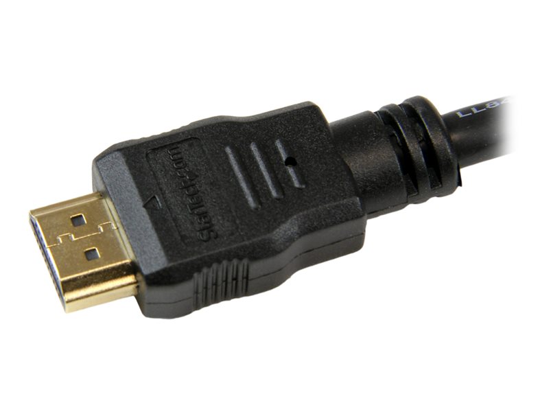 StarTech.com Câble d'extension / Rallonge HDMI Ultra HD 4K x 2K de 2m -  Cordon HDMI vers HDMI - Mâle / Femelle - Noir - Plaqués or - Câble de rallonge  HDMI 